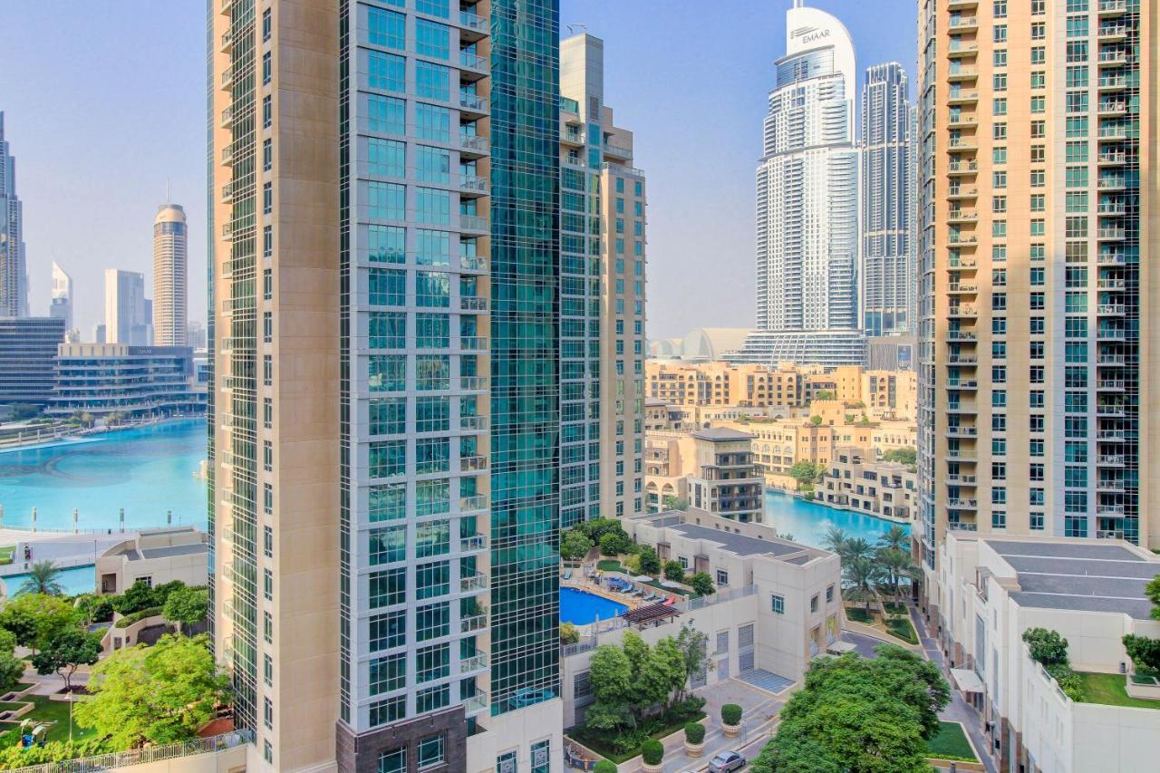 Durrani Homes - Luxurious Studio Near Dubai Mall With Pool View Dış mekan fotoğraf