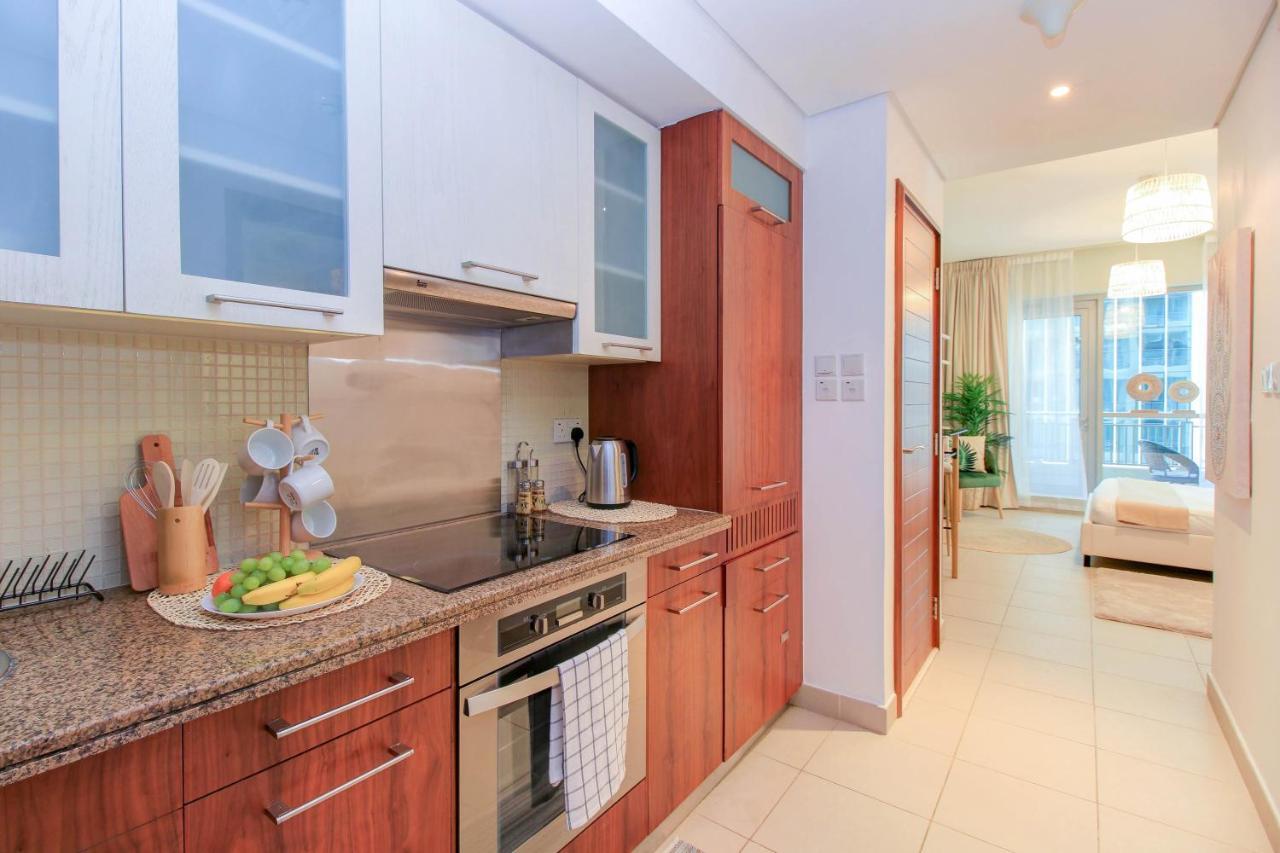 Durrani Homes - Luxurious Studio Near Dubai Mall With Pool View Dış mekan fotoğraf