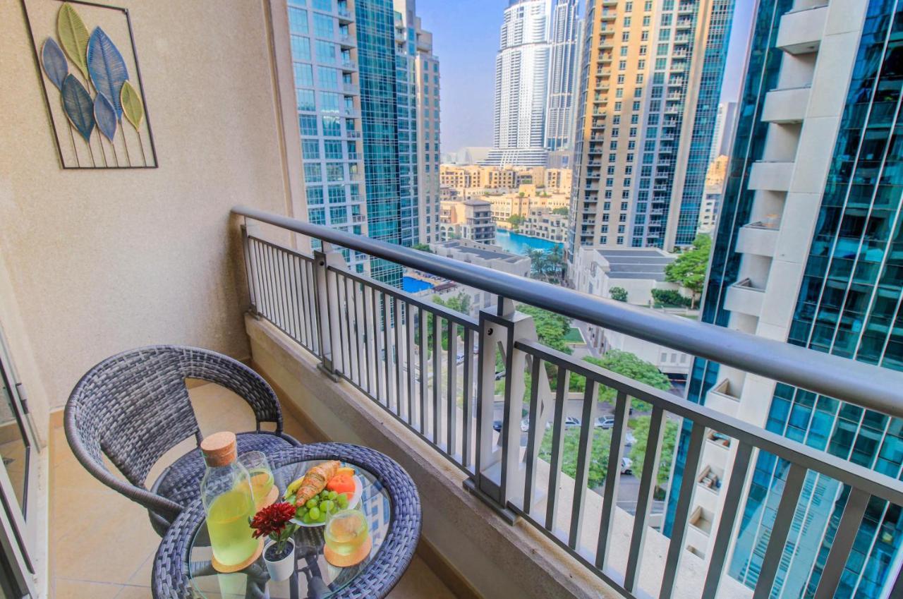Durrani Homes - Luxurious Studio Near Dubai Mall With Pool View Dış mekan fotoğraf